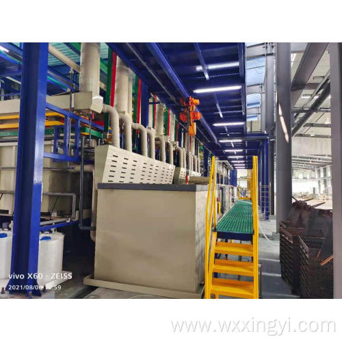 Zn Ni Plating line installation electroplating